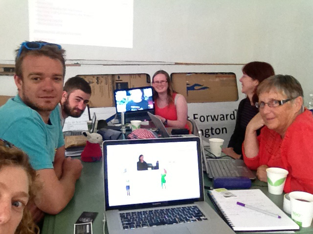 UpStage 10th Birthday planning meeting