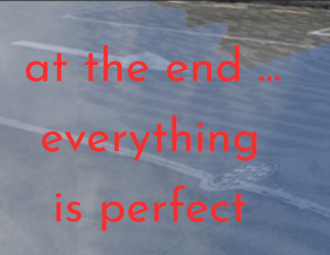 At the end, everything is perfect